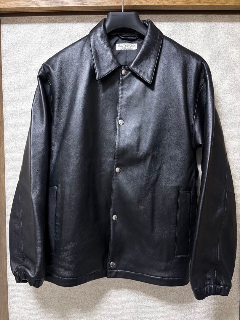 よっしービューティーアンドユースレザーコーチジャケット