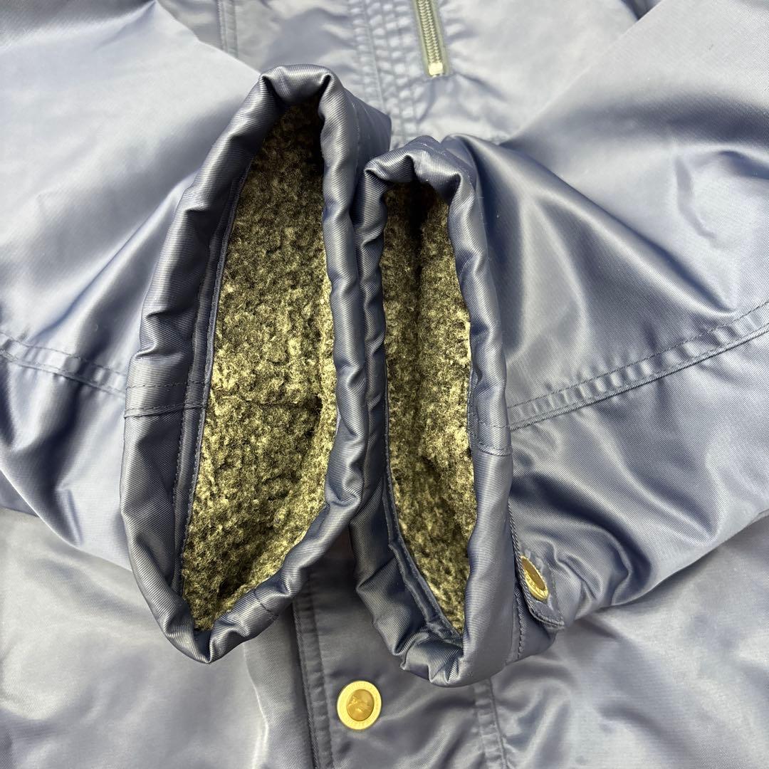 ■ 美品 カンタベリー ラグビー ベンチコート XL ネイビー 大きいサイズ