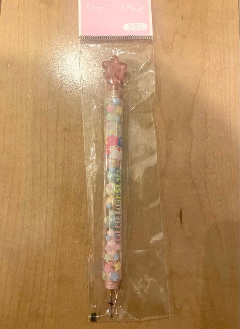 キキララ リトルツインスターズ シャープペン 平成レトロ　ビーズ