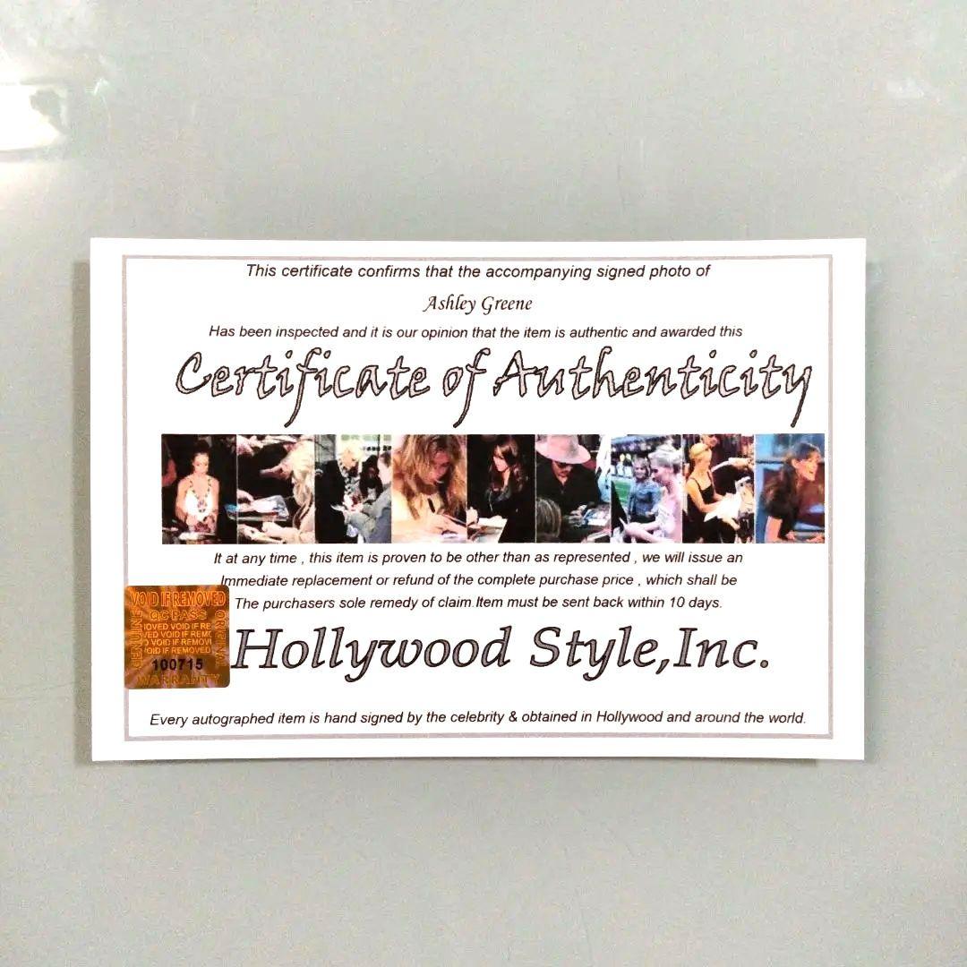 アシュリー・グリーン直筆サイン入り超 大型写真…トワイライト～初恋～