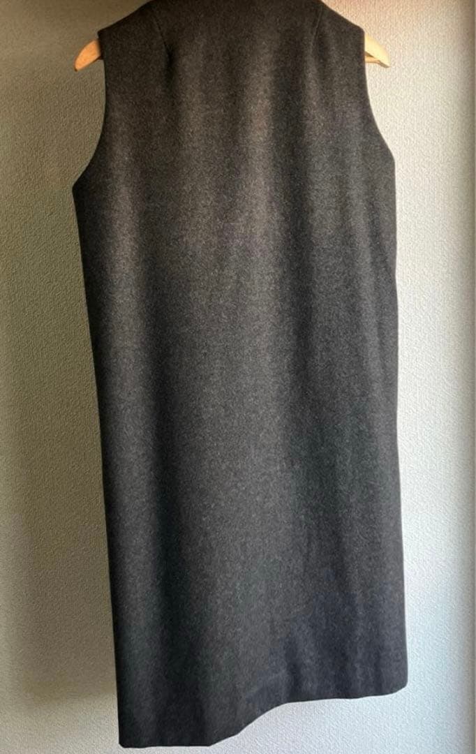 【美品】ゴーシュ　スーパー100'sビーバー ロングベスト