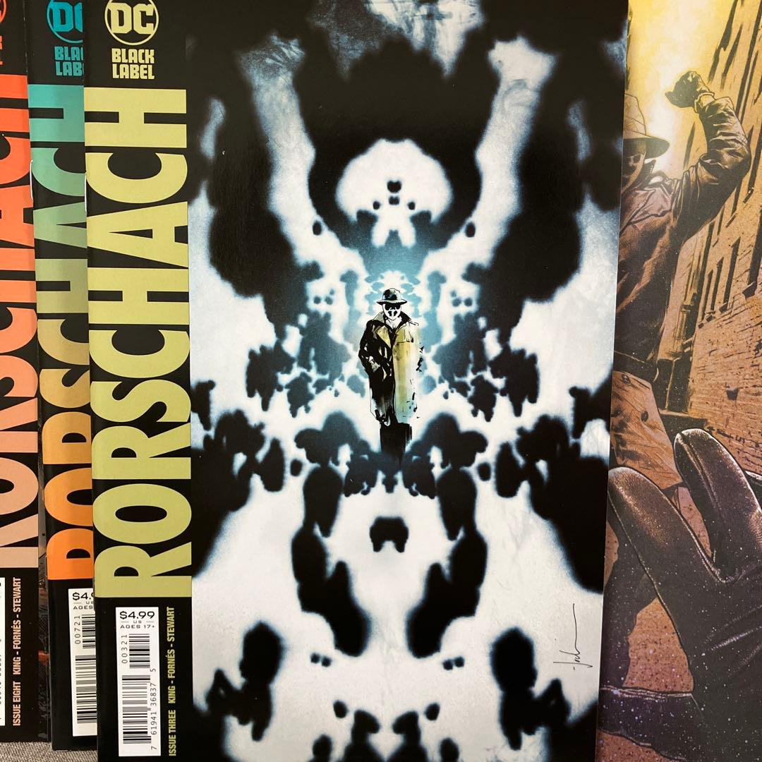 ロールシャッハ　ウォッチメン　桃桃子　ピーチモモコ　アメコミ　リーフ