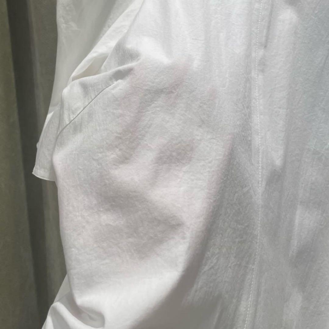 ユナイテッドアローズ オープンバック パフスリーブ ワンピース