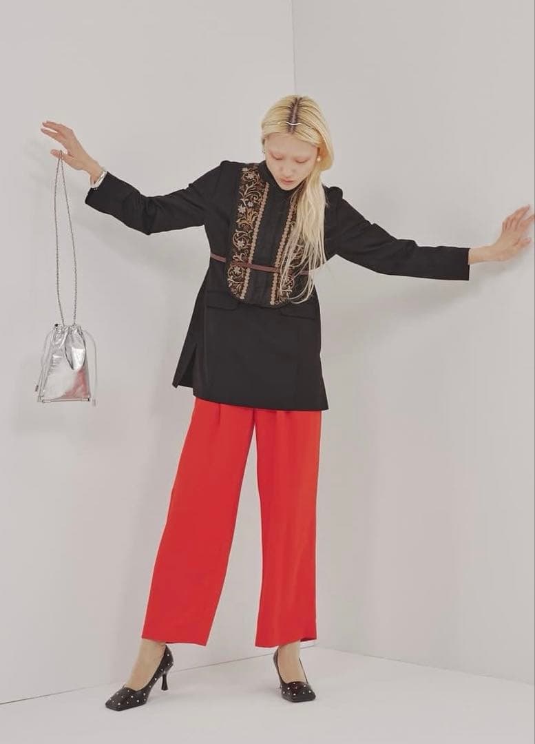 トップス Ameri VINTAGE LIKE APRON VEST