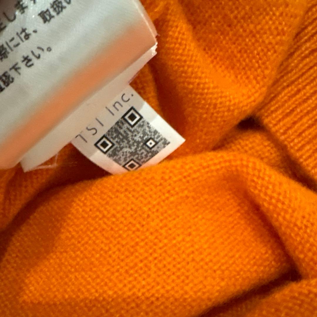 パーリーゲイツ☆新品 マスターバニー カシミヤ100% タートルネックニット