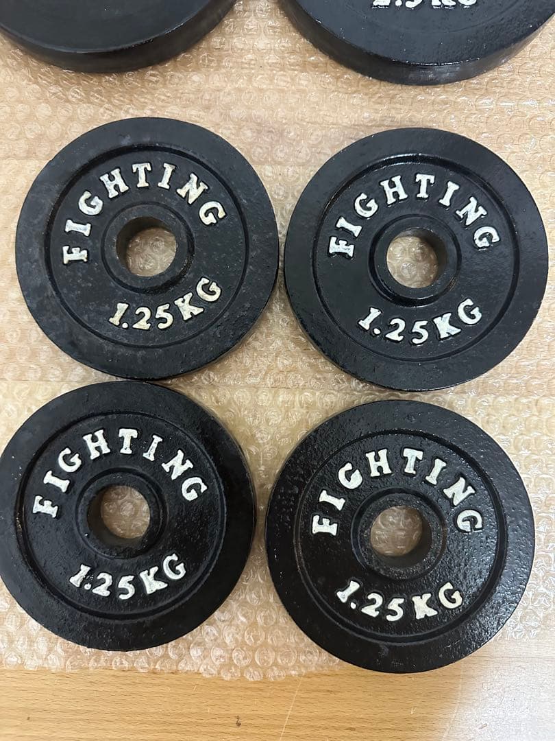 早い者勝ち　約20kg ファイティングロードダンベルセット　シャフト付き