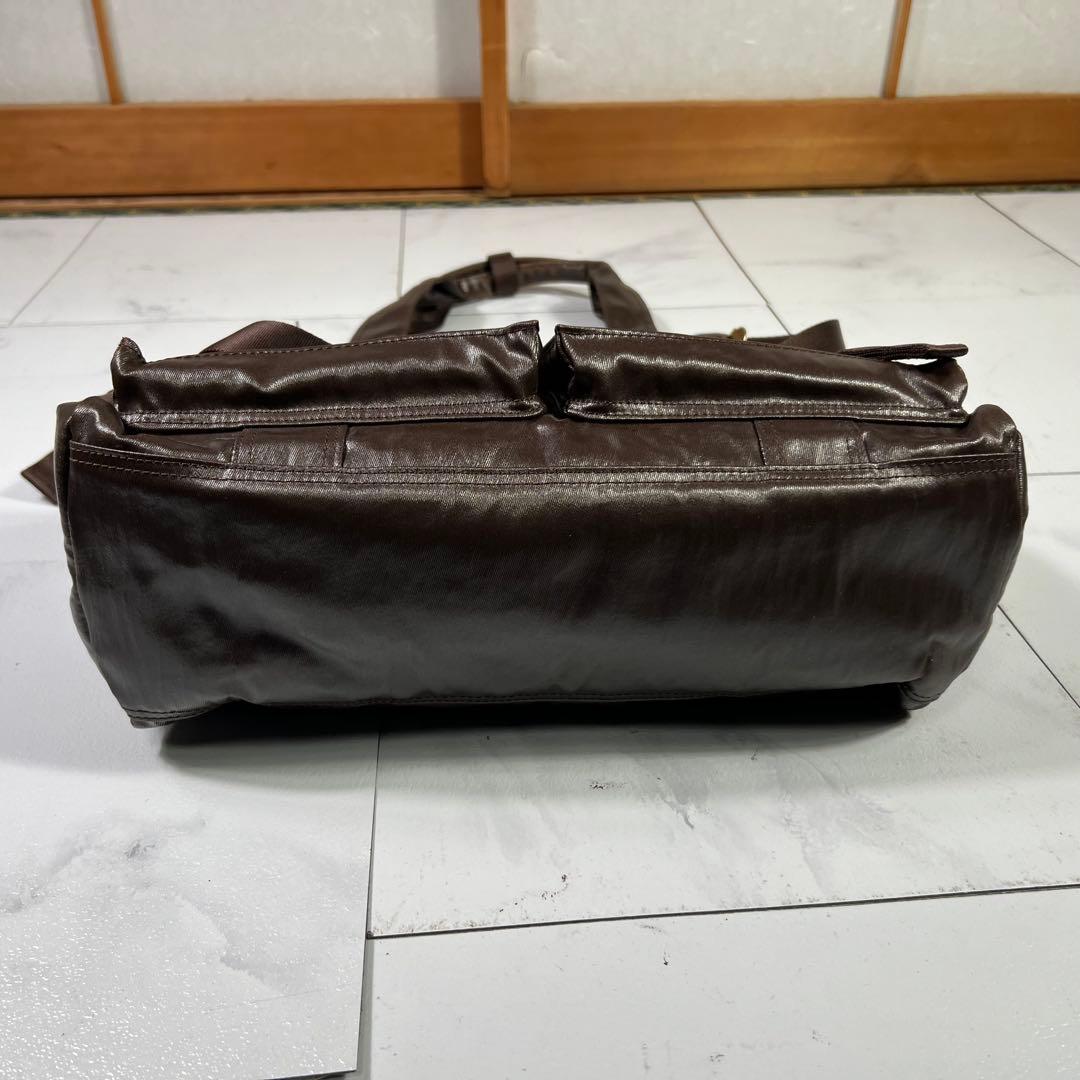 PORTER ポーター SHINE トートバッグ ブラウン