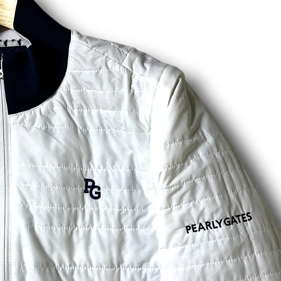 6 定価62700円 パーリーゲイツ リバーシブル 4WAY ブルゾン ベスト