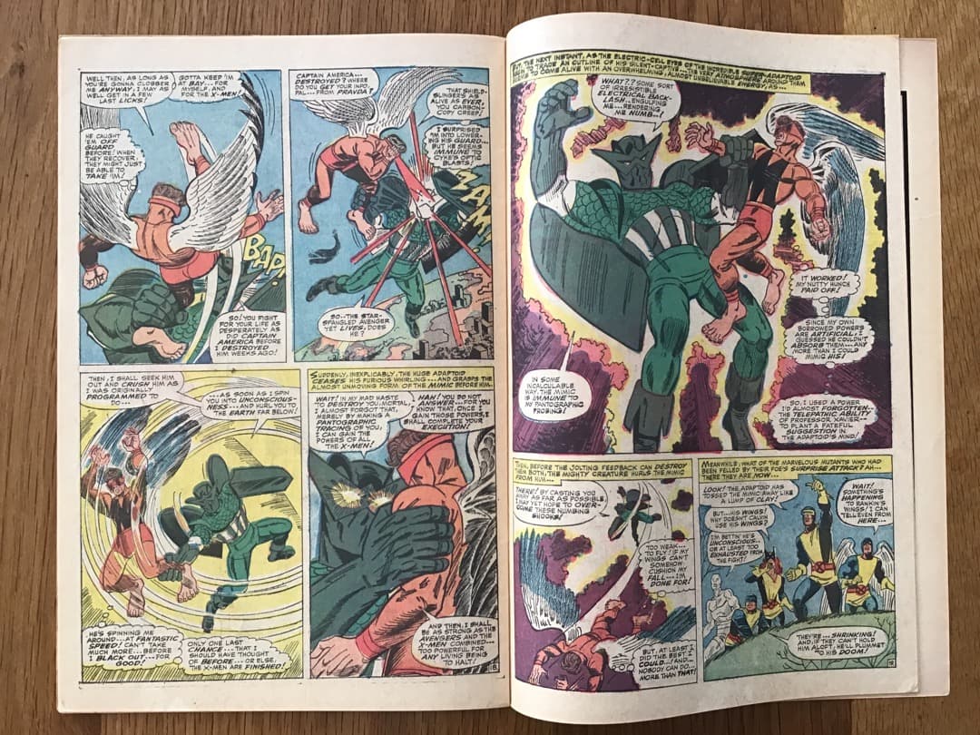 X-men #29  スーパーアダプトイド登場❗️アメコミリーフ・ヴィンテージ