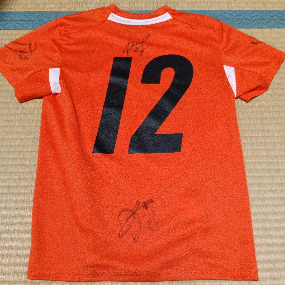 レノファ山口 2016年 J2昇格初年度ユニフォーム主要6名サイン入り