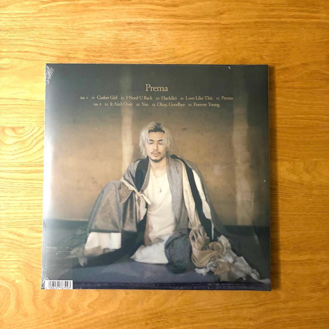 藤井風　Prema レコード　国内版