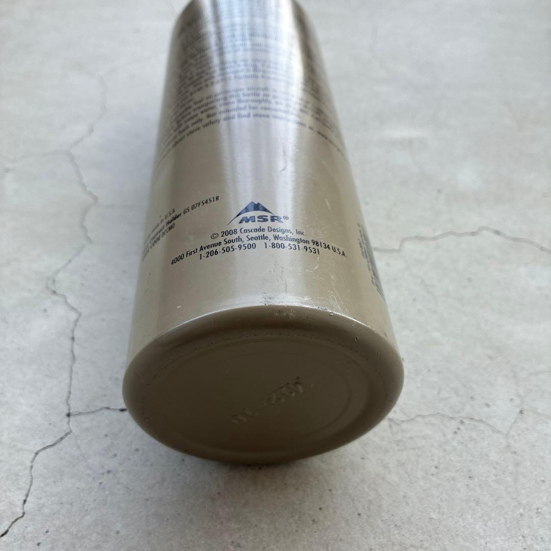 MSR ミリタリーフューエルボトル 887ml 燃料ボトル 予備タンク 希少品
