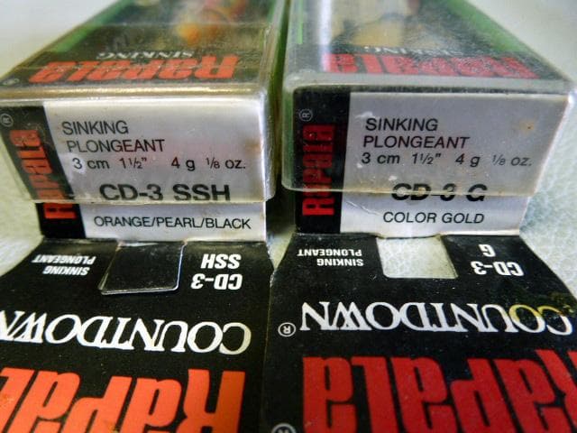 Rapalaラパラ Mini Fat Rap & Countdown 8個セット