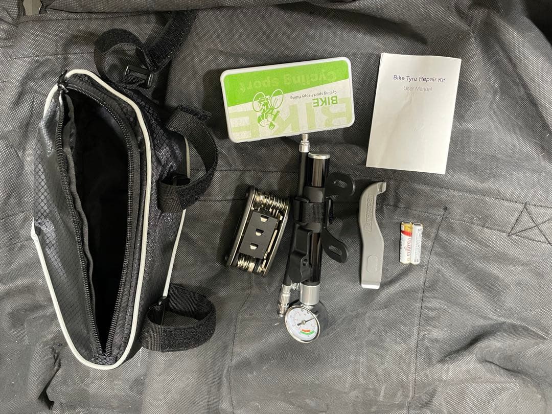 ハリークイン　折りたたみ自転車　バッグポーチ等セット