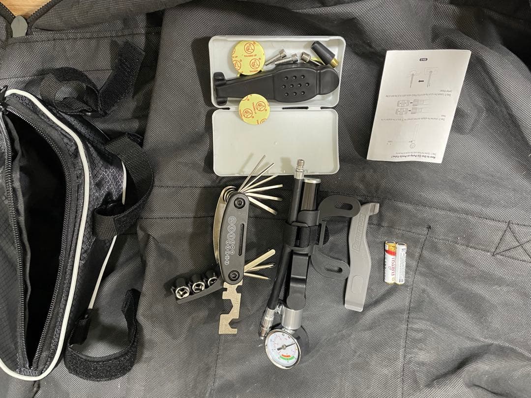 ハリークイン　折りたたみ自転車　バッグポーチ等セット