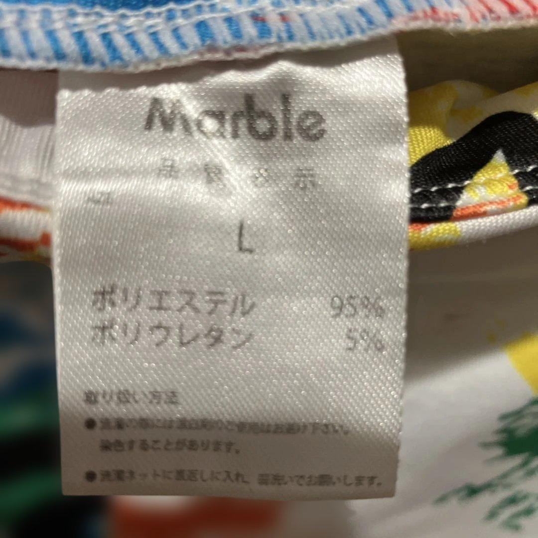 Marble カラフルレギンス L