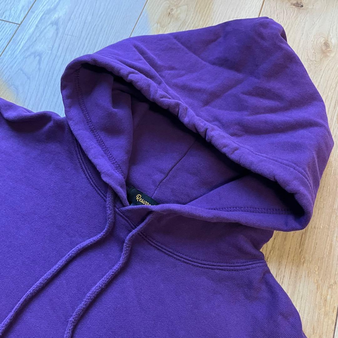 XL　レザレクション Resurrection パーカー　ゴルフ　パープル　柄