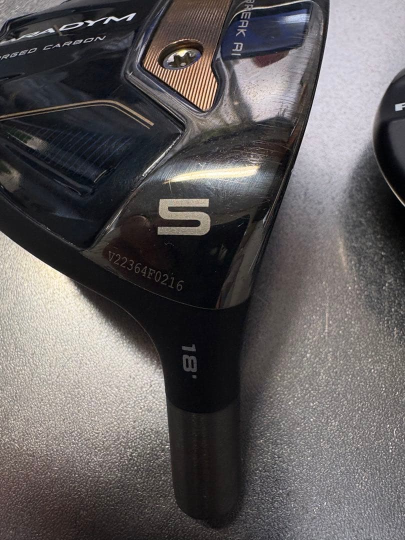 Callaway PARADYM フェアウェイウッド 5w 7w ヘッドのみ