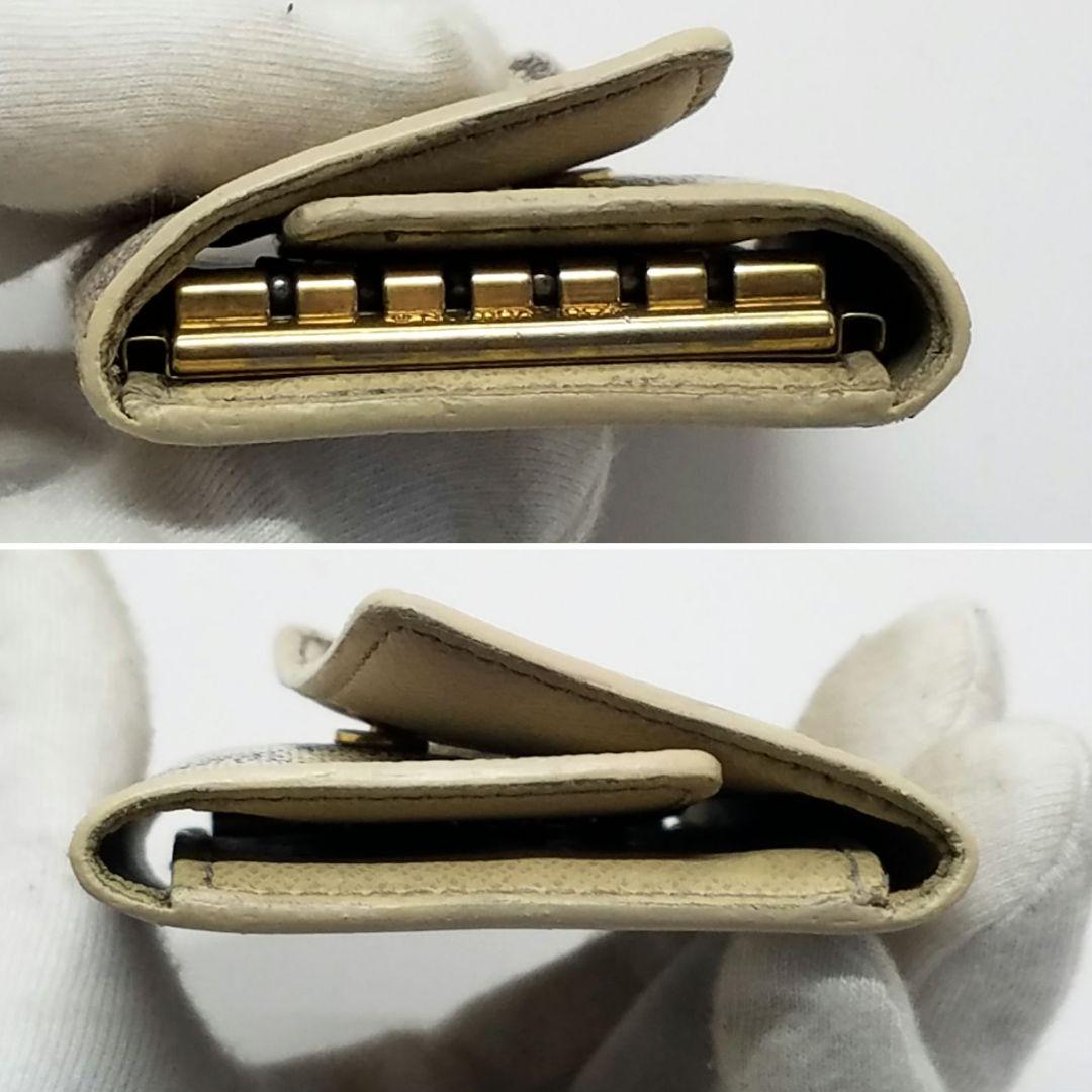 ルイヴィトン ダミエ アズール キーケース 6連 ミュルティクレ6 白　ホワイト