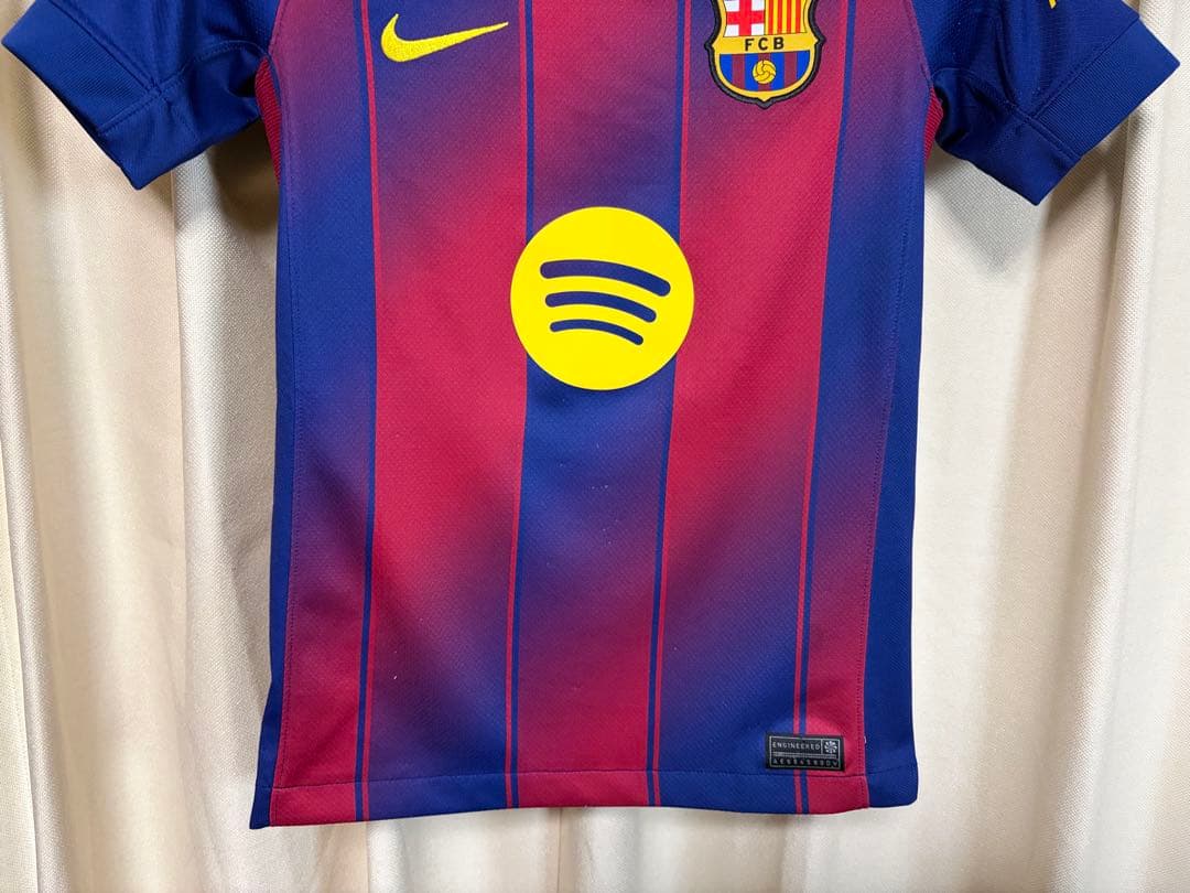 【2万円/子供用/正規店購入】ヤマル ユニフォーム バルセロナ25-26 140