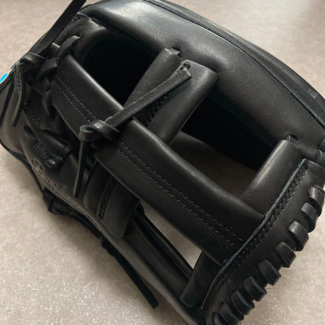 ミズノ 青ビュー 一般 大人用 硬式 野球 グローブ グラブ 状態良好品