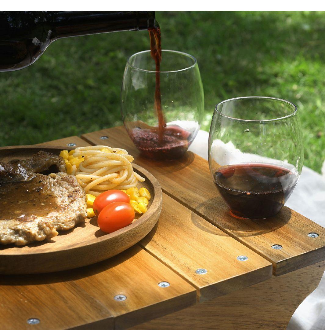 良木工房　YOSHIKI 木製　バスケット　折り畳み式　テーブル 2way