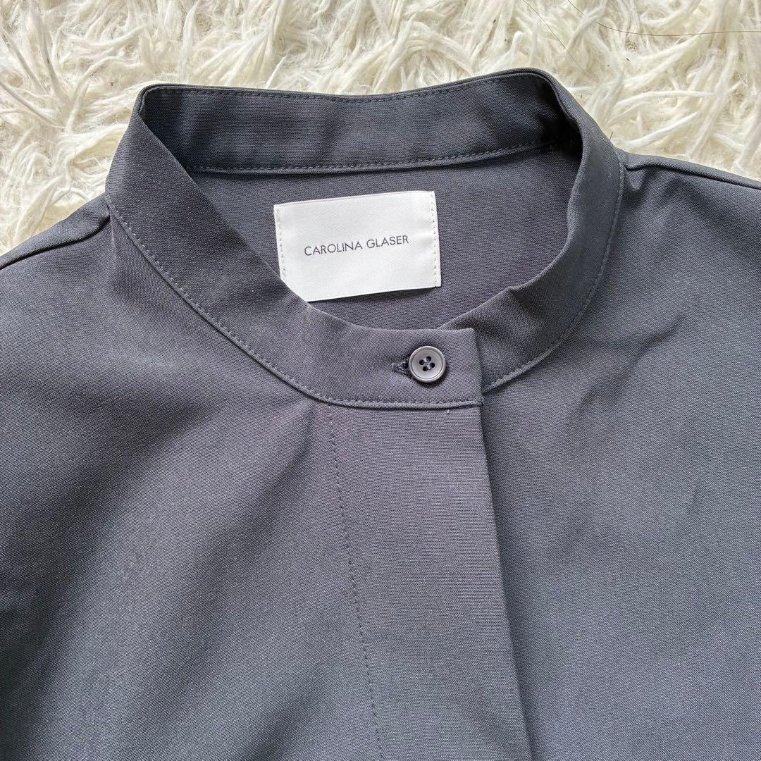 CAROLINA GLASER ドッキング配色 ワンピース