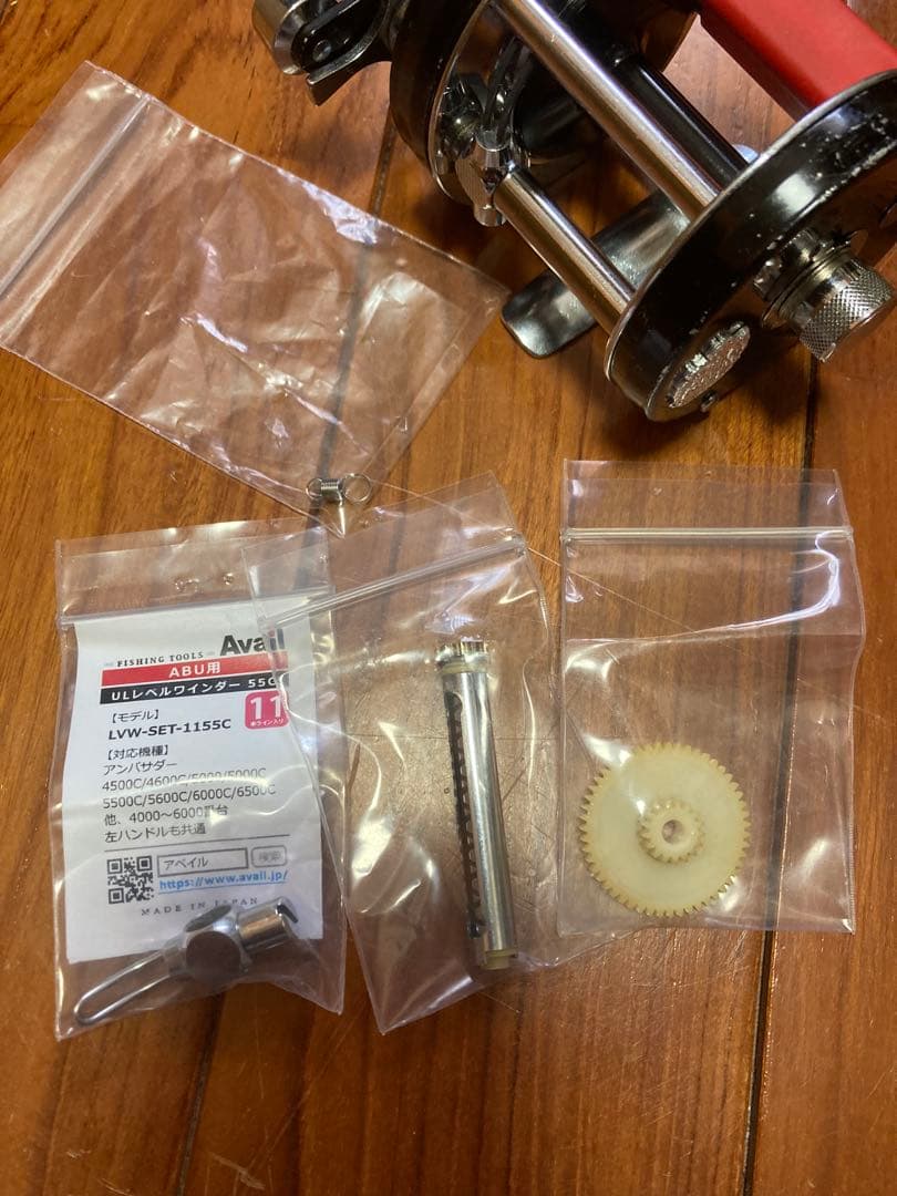 ABU アンバサダー　6600C 赤ベロ