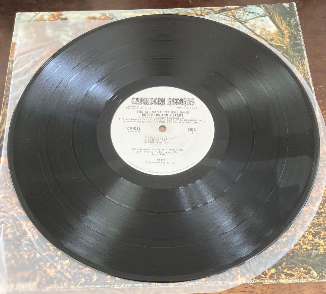 ◾️究極USオリジナル白ラベルプロモ盤■THE ALLMAN BROTHERS B