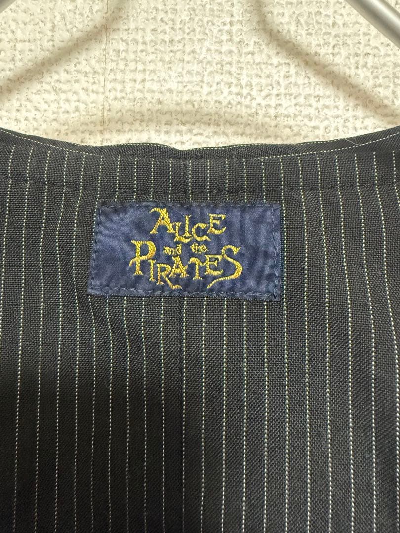 Alice and the Pirates ブラックベスト　ジレ