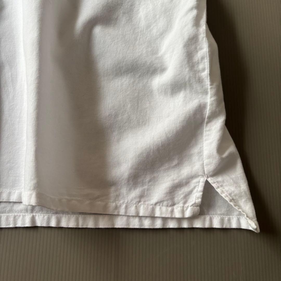 【美品】evam eva コットンタックブラウス　日本製　ゆったり