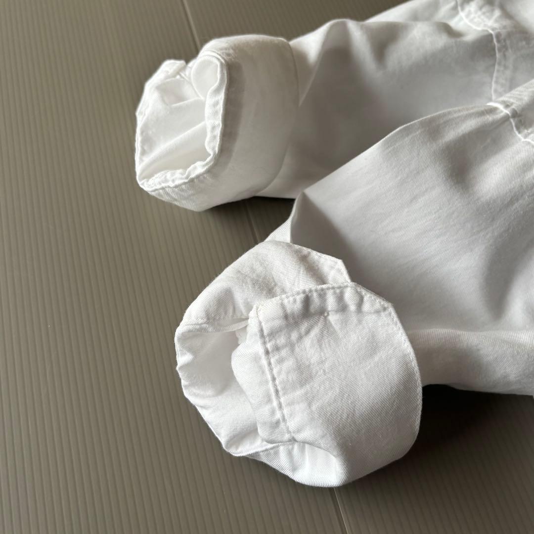 【美品】evam eva コットンタックブラウス　日本製　ゆったり