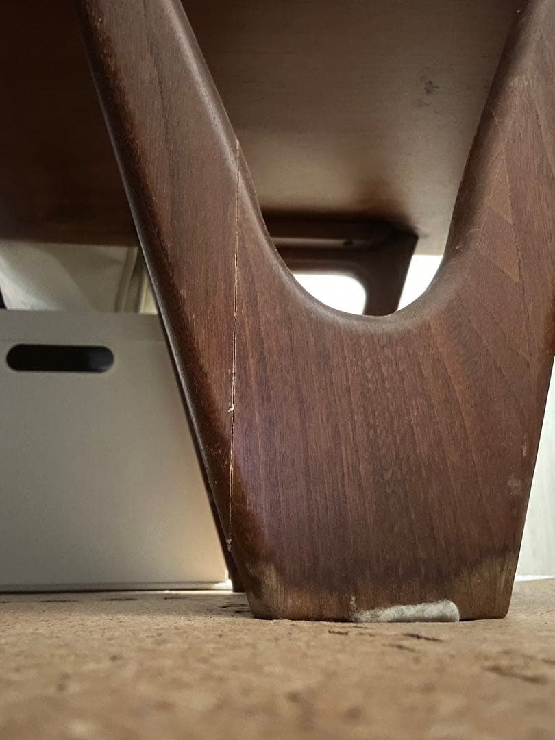 LANE ローテーブルトライアングルレッグ　ビンテージテーブル