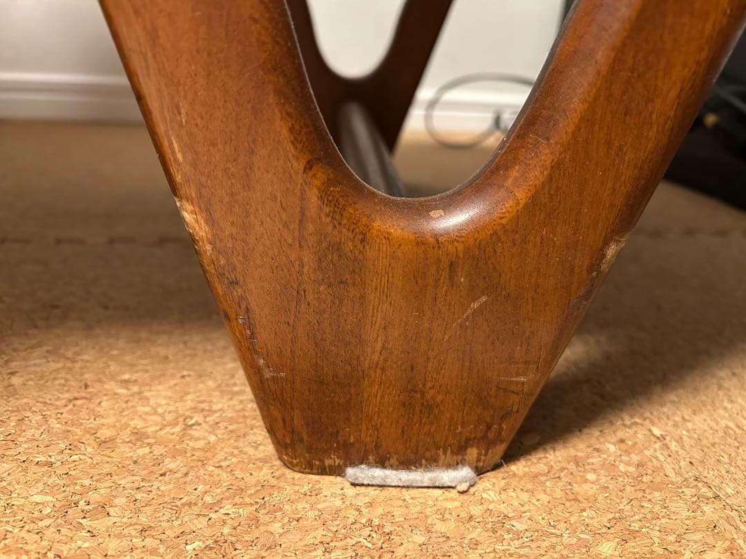 LANE ローテーブルトライアングルレッグ　ビンテージテーブル