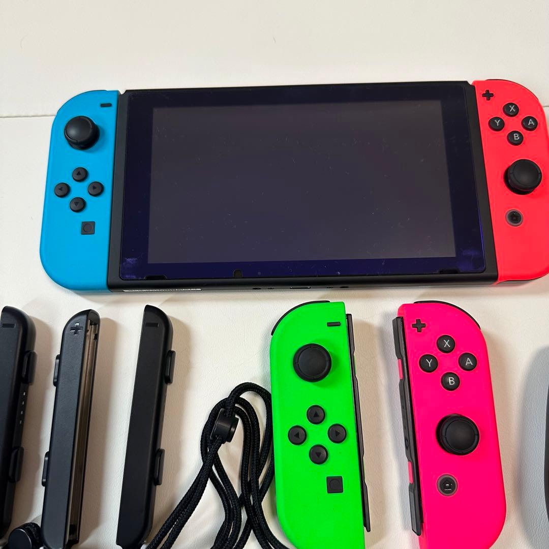 Nintendo Switch 本体＋付属品＋ソフト5つ