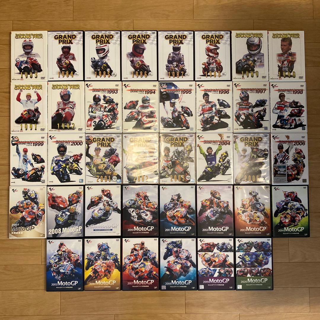 MotoGP 総集編 1983〜2020年 全38本セット ／ ロッシ　マルケス