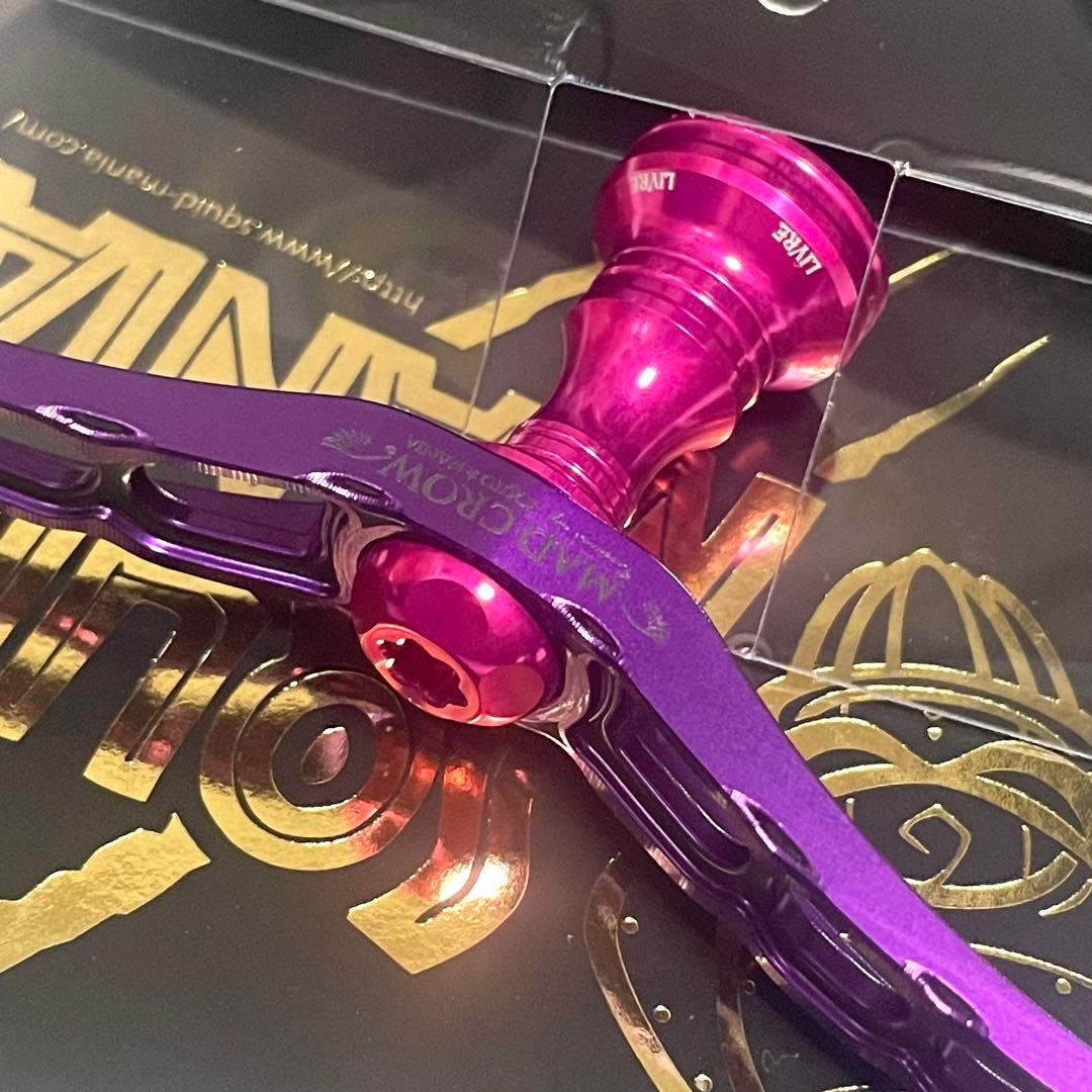 LIVRE スクイッドマニア MAD CROW 98 ダイワ用 パープル/ピンク