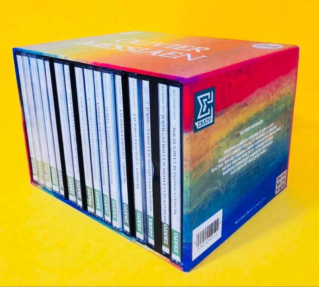 1988年限定輸入版オリヴィエメシアン17CD管弦楽曲室内曲集Messiaen