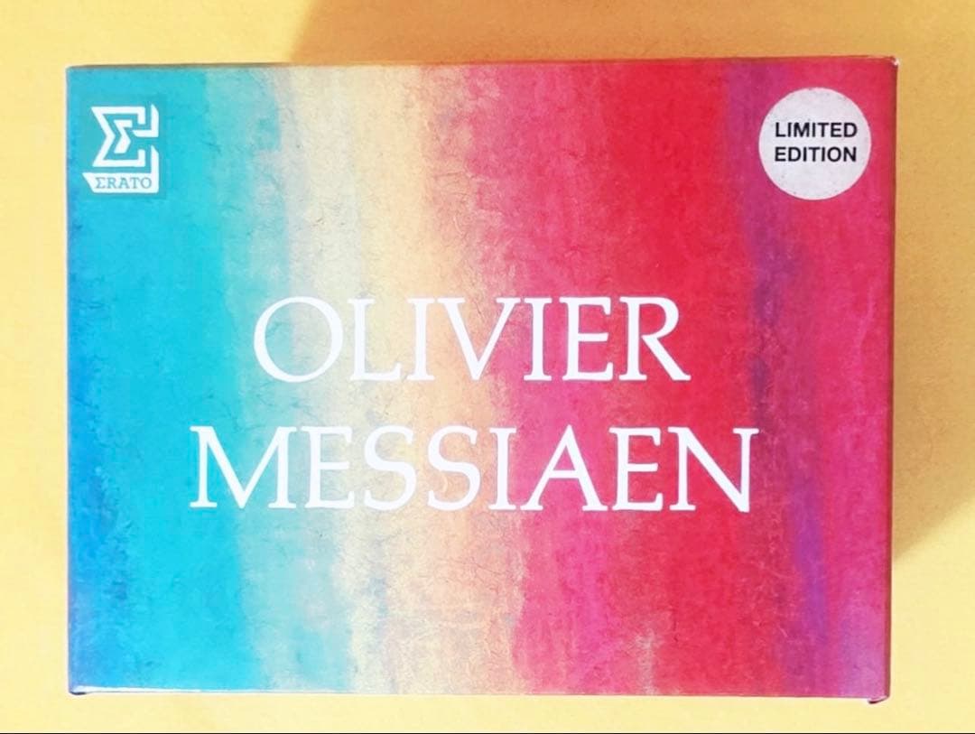 1988年限定輸入版オリヴィエメシアン17CD管弦楽曲室内曲集Messiaen