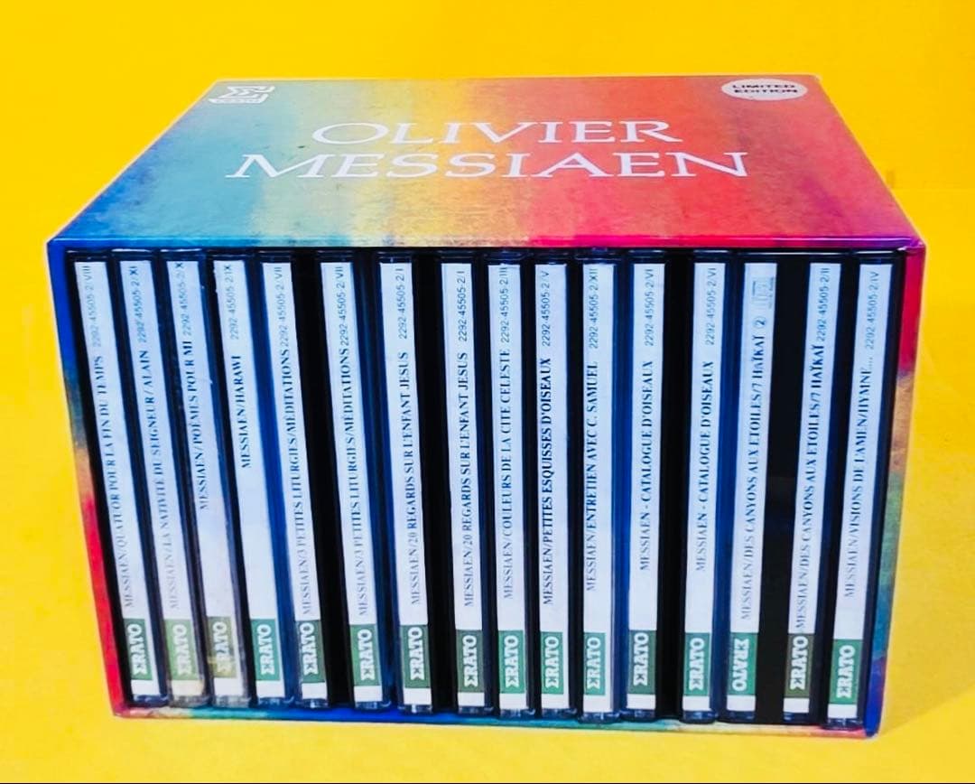 1988年限定輸入版オリヴィエメシアン17CD管弦楽曲室内曲集Messiaen