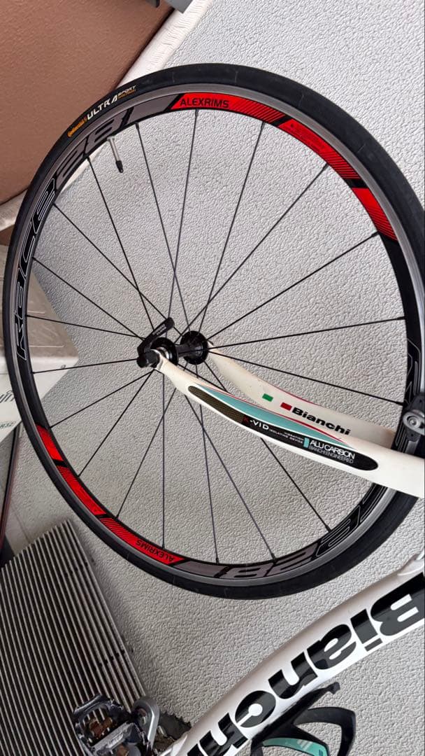 美品　ビアンキ Bianchi 100strade フルカーボン　カスタム