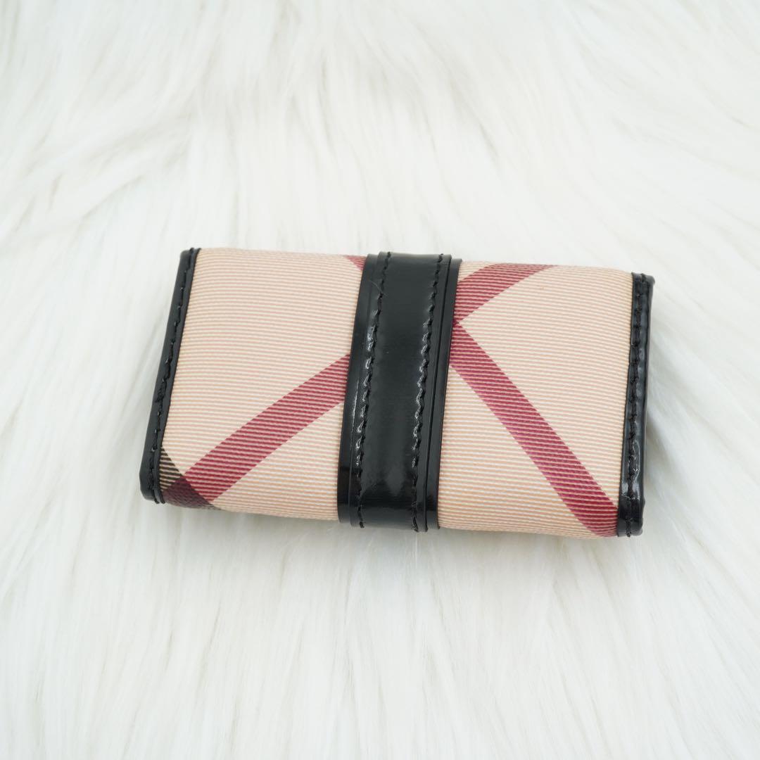 新品未使用品　箱付き　BURBREEY LONDON キーケース　ノバチェック