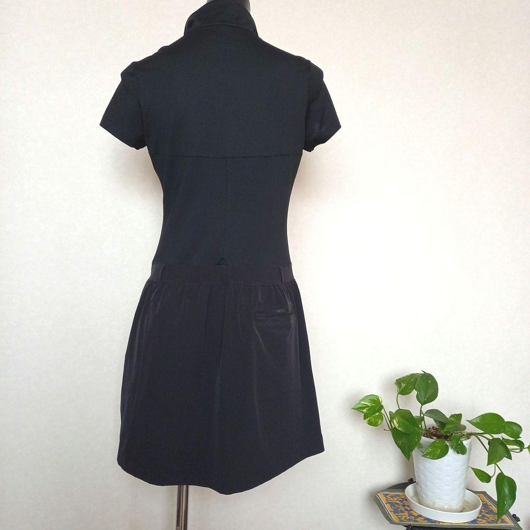 【美品】NIKE GOLF 黒 ポロワンピース