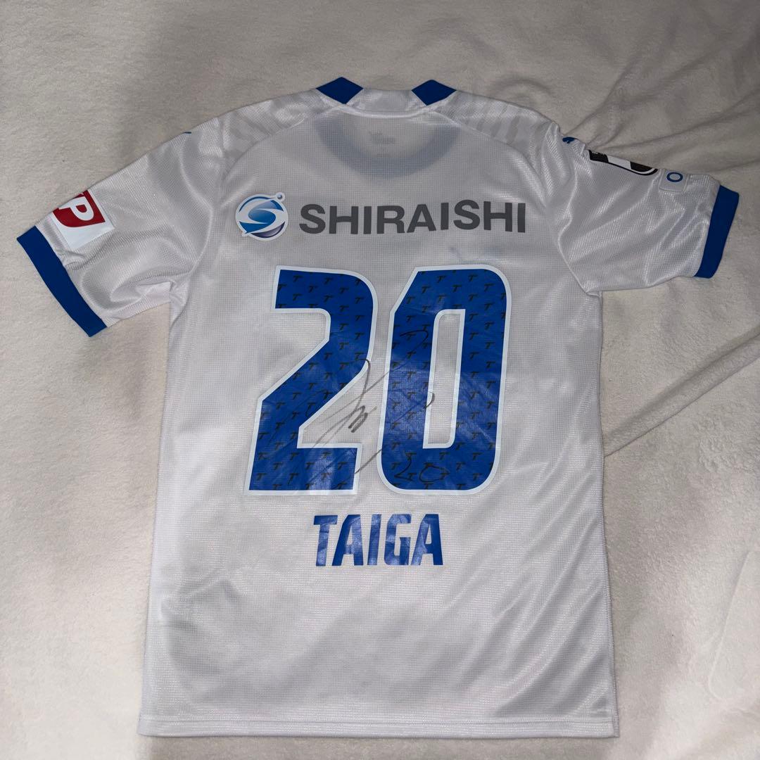 30周年記念期間限定大分トリニータユニフォーム　プロ着用　サイン入り