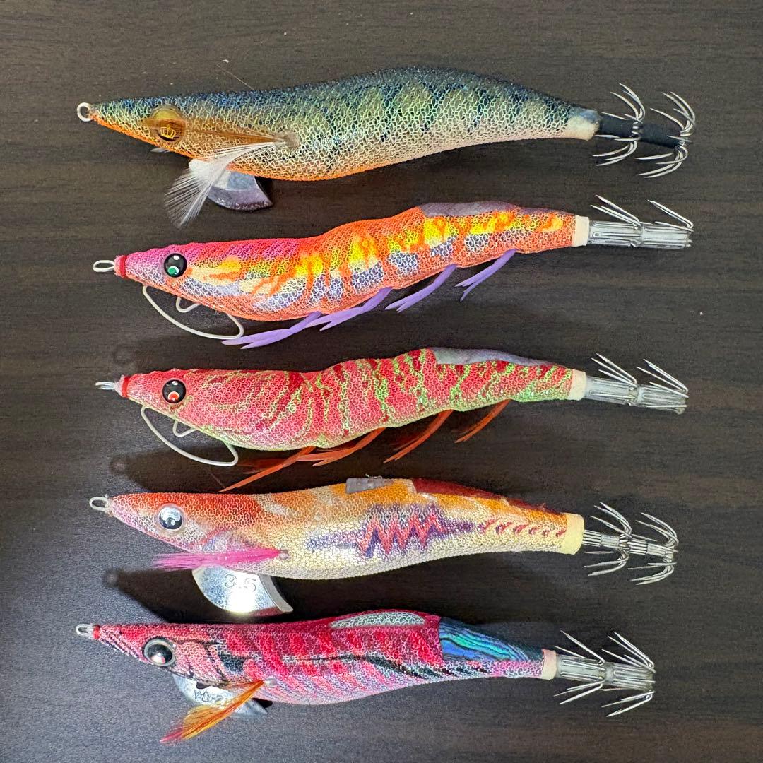 エギ3.5号20本　ケース付き