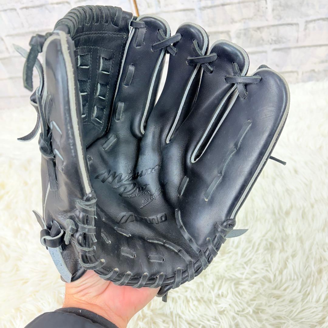 ミズノプロ 硬式グローブ 投手 内野手 Mizuno Pro ブラック グラブ