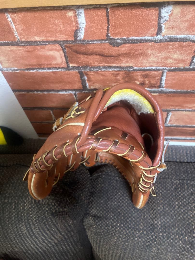 (やまちゃん) タマザワ 軟式大人用　内野手用グラブ