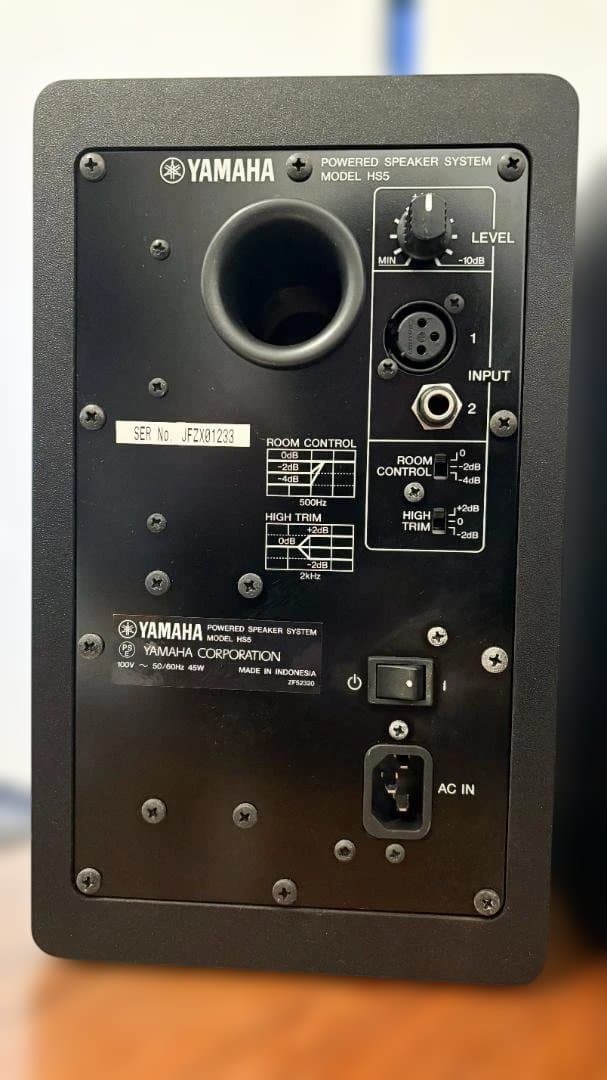 配信機器・PA機器・レコーディング機器 YAMHA HS5