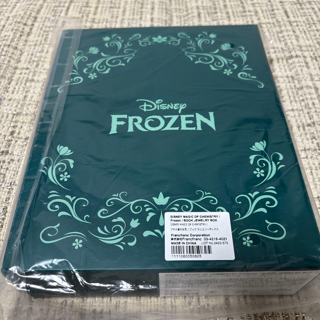 つ*い様 【新品未使用】 Francfranc アナ雪 ブック型ジュエリーボック
