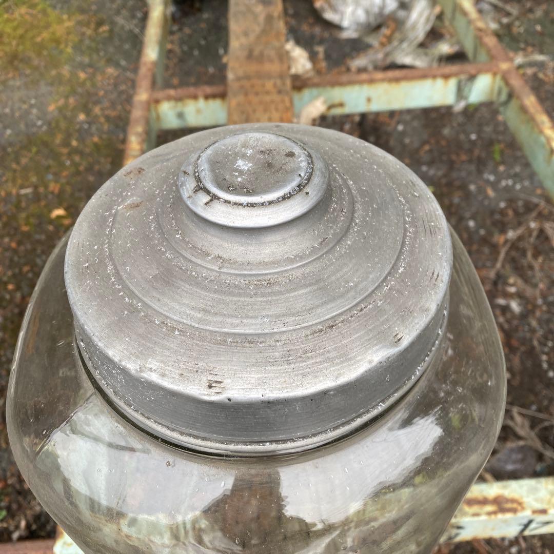 ガラス保存瓶 金属蓋付き